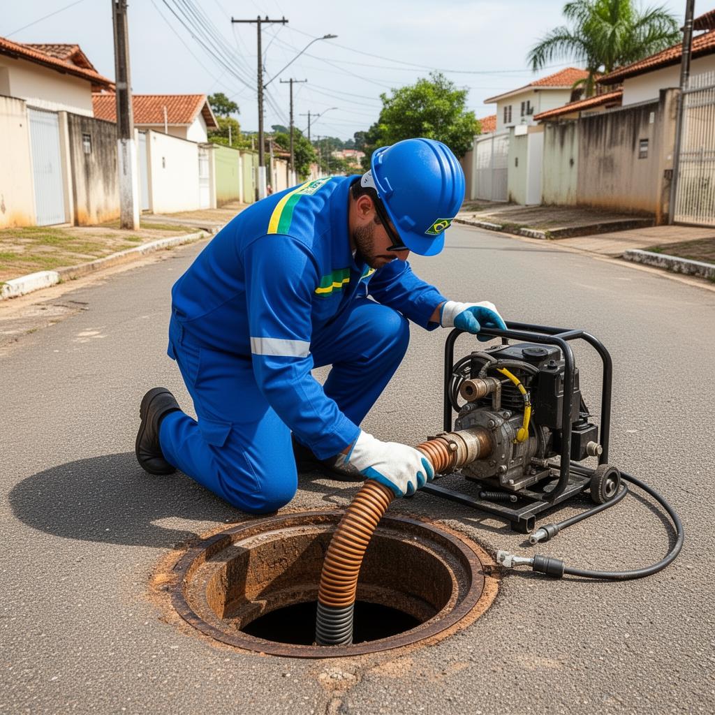 Desentupimento de Esgoto