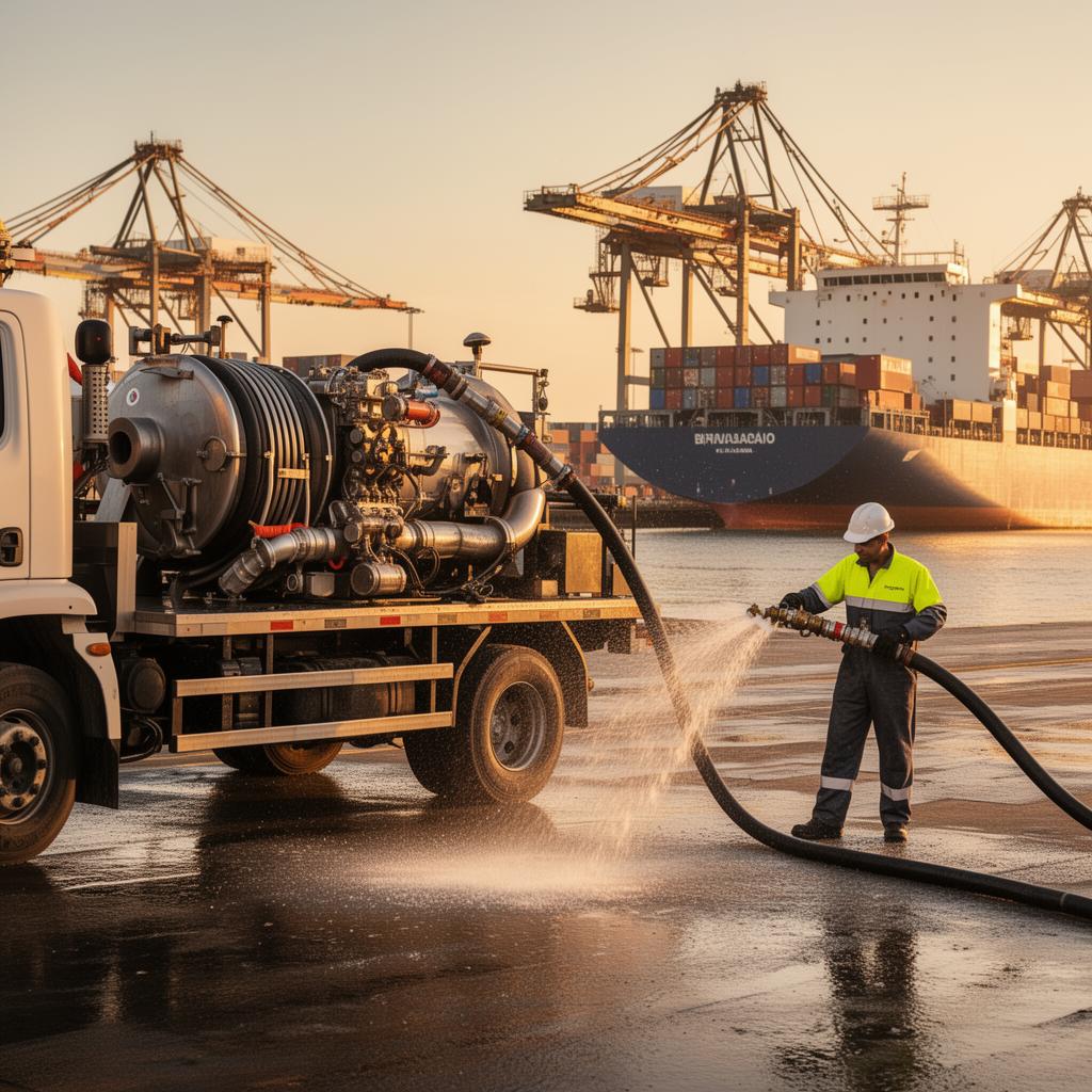 Hidrojato em Portos e Polo Petroquímico